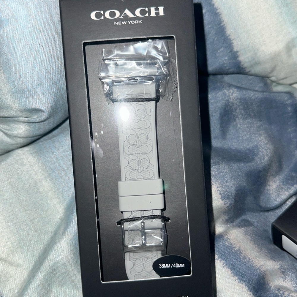 Grey Apple Watch band